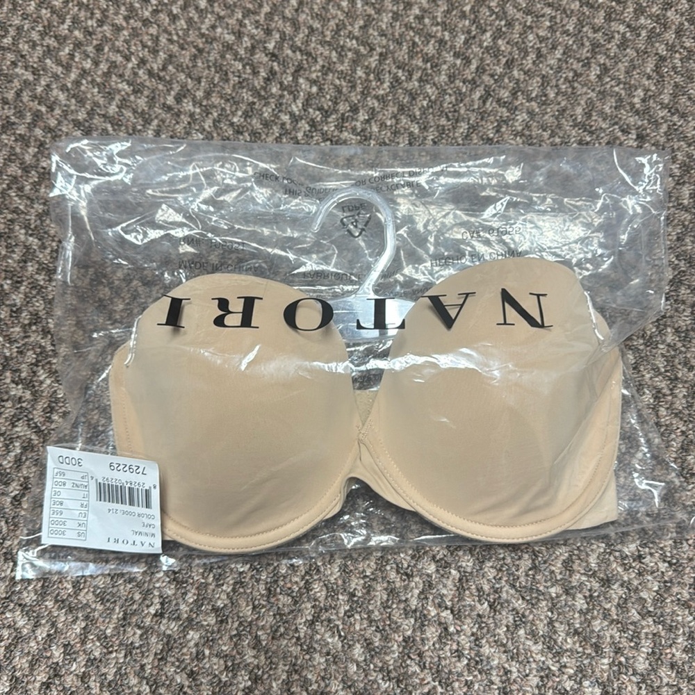 NWT! Natori Minimal Strapless Multiway Bra